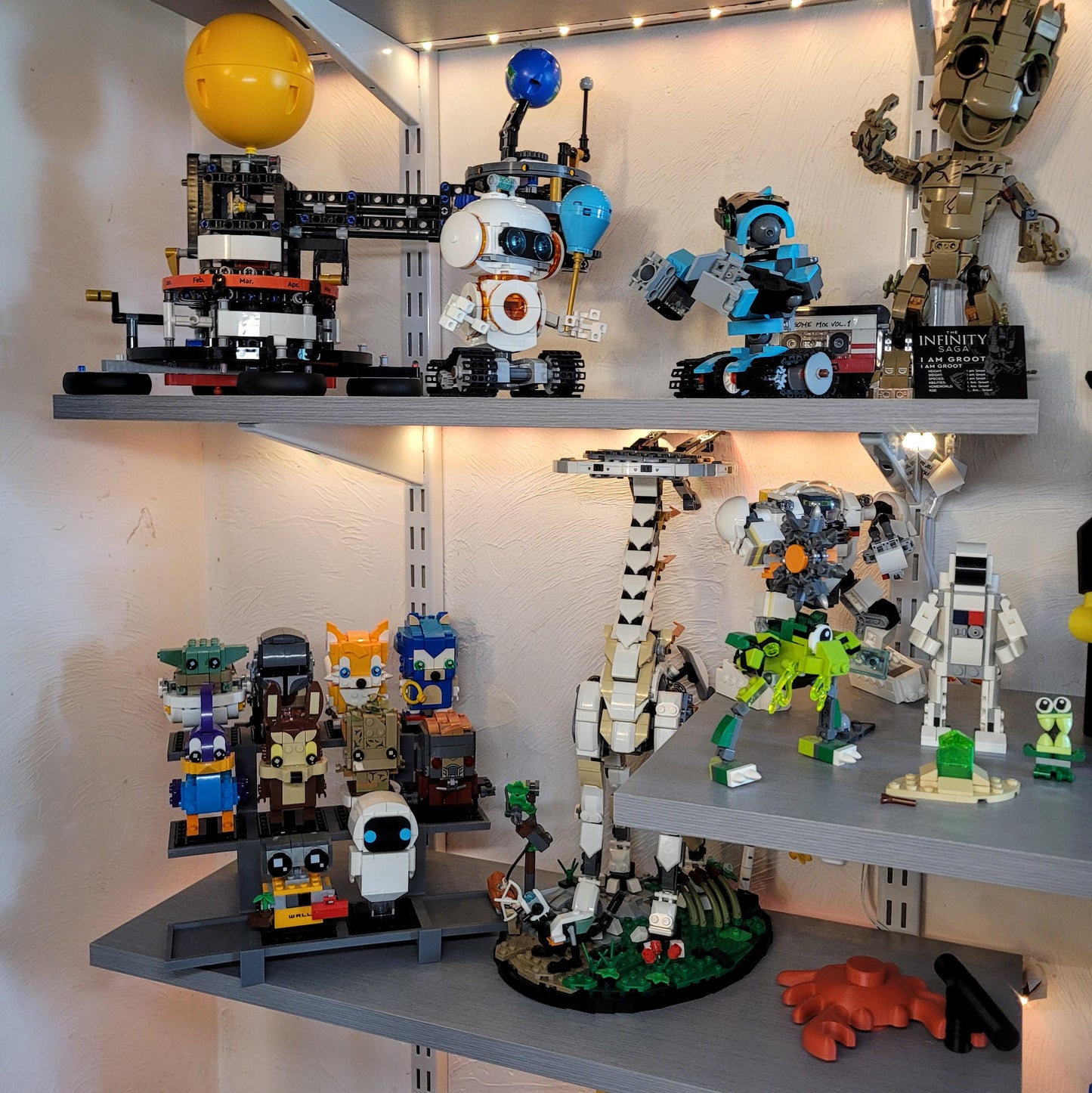 Multi-Tiered Display Stand for LEGO® Brickheadz™ Figures