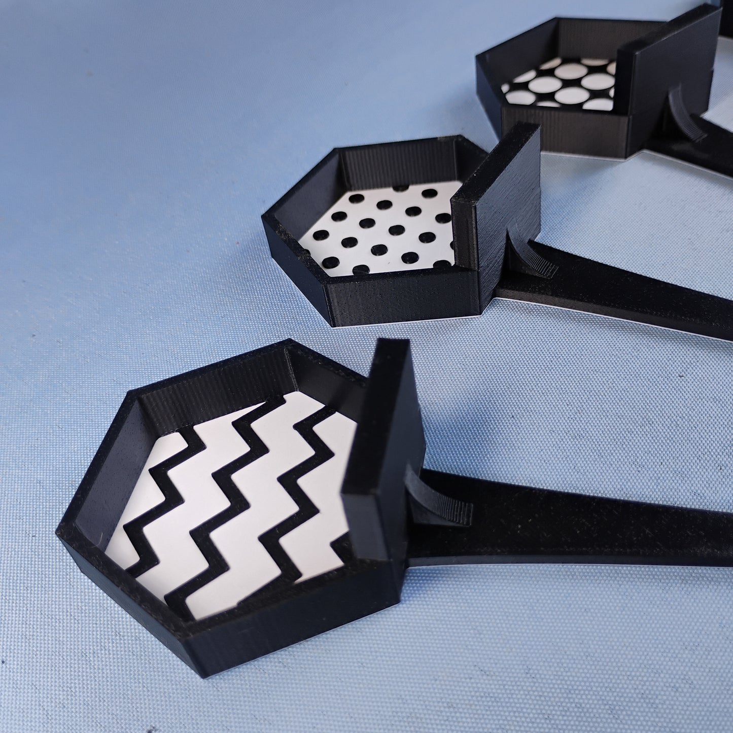 Hexagon Plant Stakes with LEGO® Minifigure Display