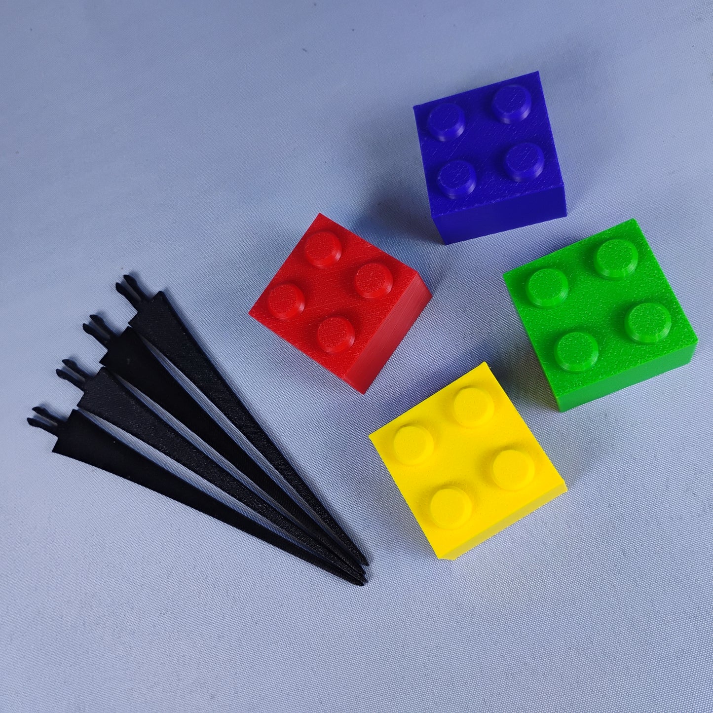 Building Brick Plant Stakes