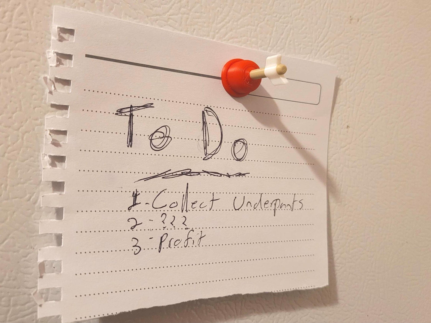 Valentine Fridge Magnet Mini Plunger Cupid Arrow