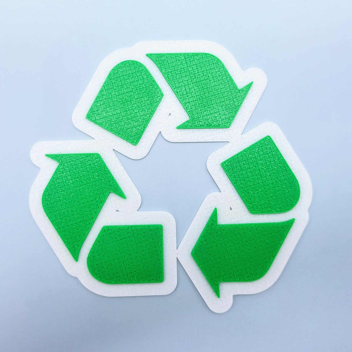 Weatherproof Trash & Recycling Bin Signs: Bold Waste Sorting Icons