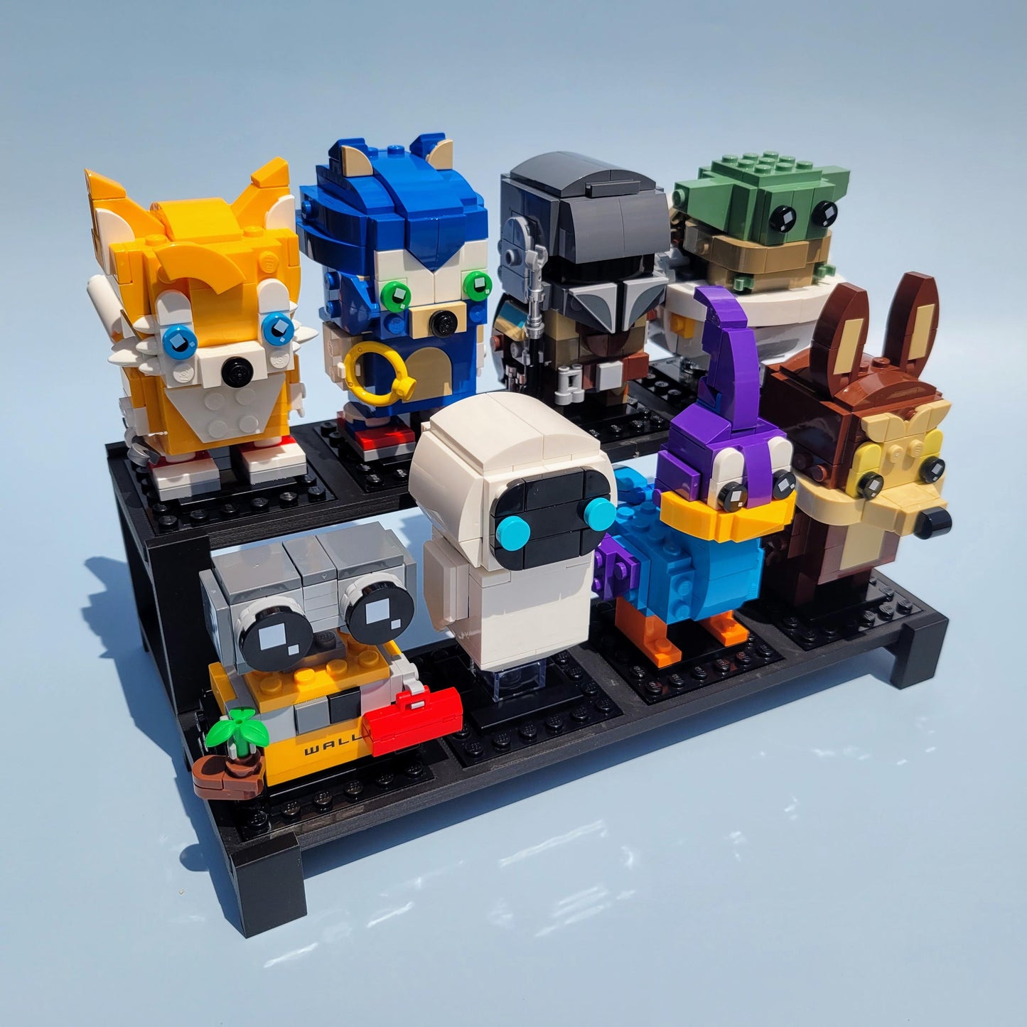 Multi-Tiered Display Stand for LEGO® Brickheadz™ Figures