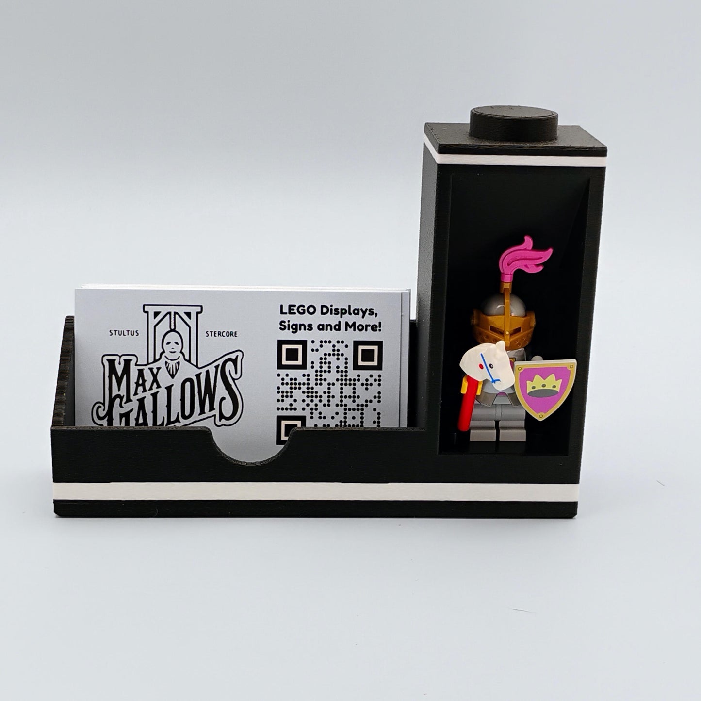 Business Card Holder with LEGO® Minifigure Display