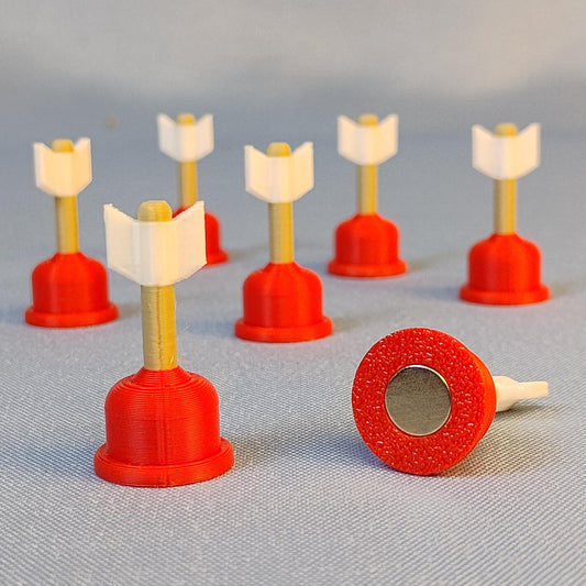 Valentine Fridge Magnet Mini Plunger Cupid Arrow