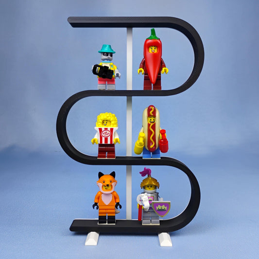 Display Stand for LEGO® Minifigures, Fun Modern Decor