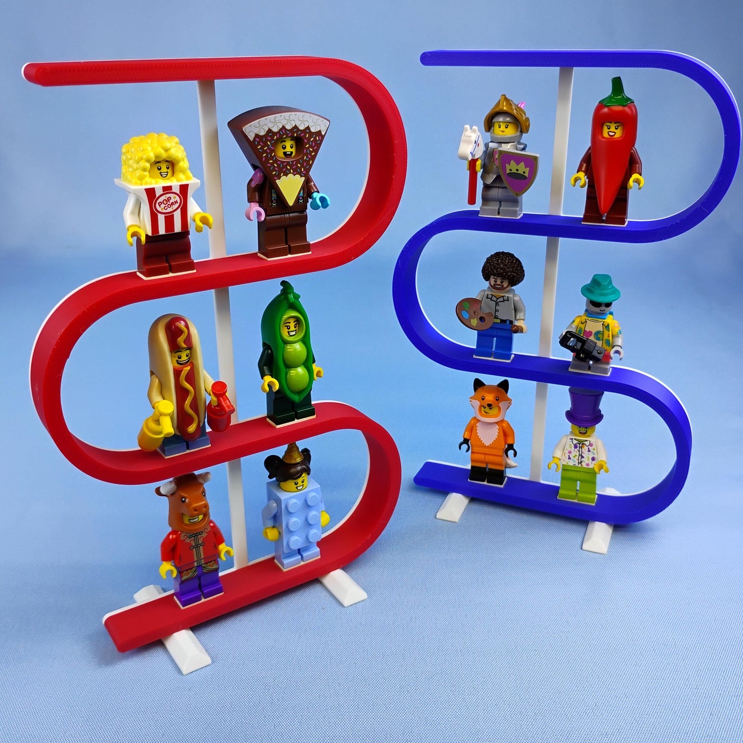 Display Stand for LEGO® Minifigures, Fun Modern Decor