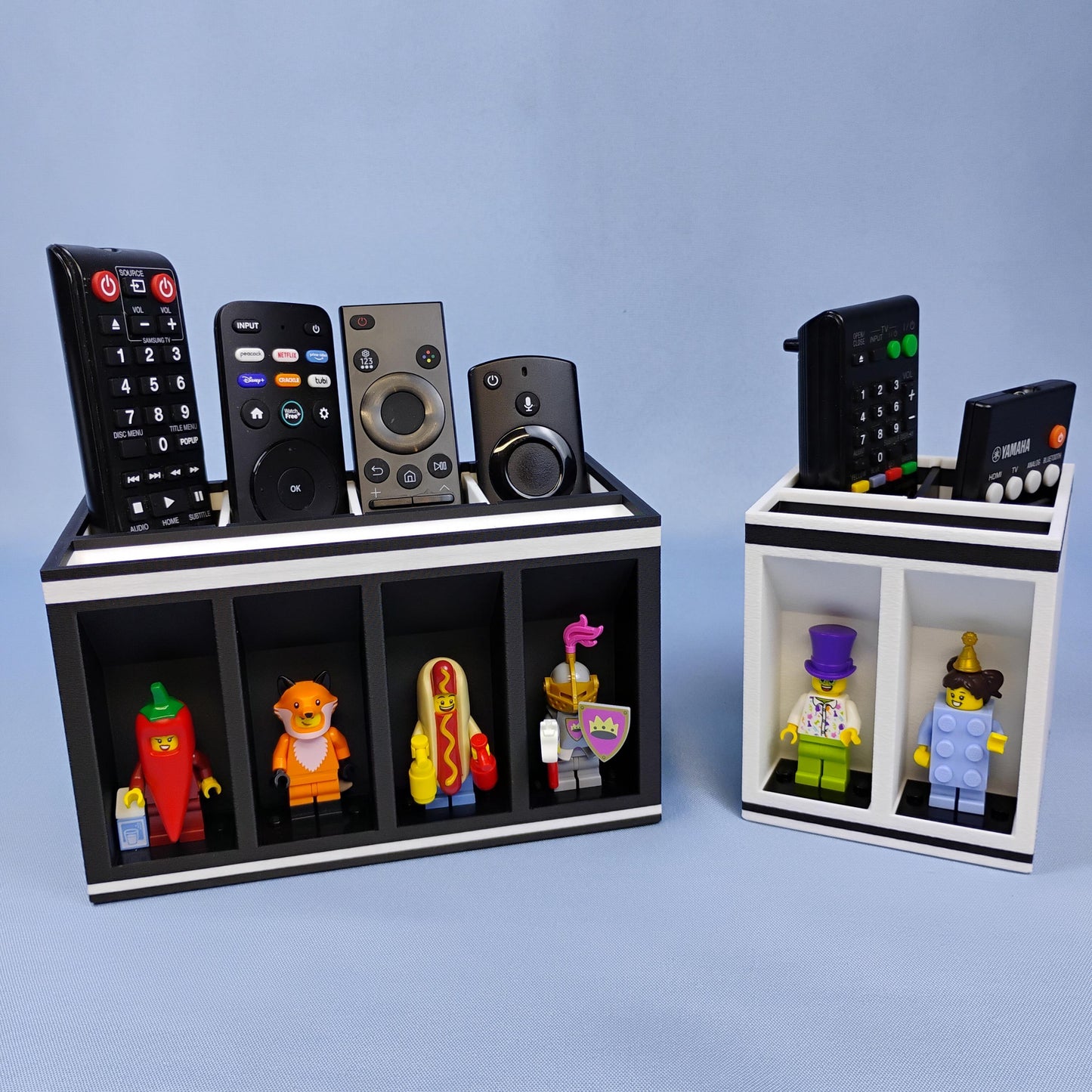 Remote Control Holder with LEGO® Minifigure Display | Father's Day Gift