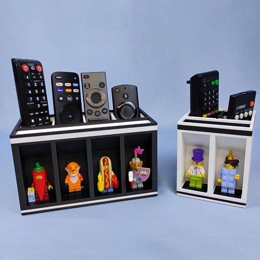 Remote Control Holder with LEGO® Minifigure Display | Father's Day Gift