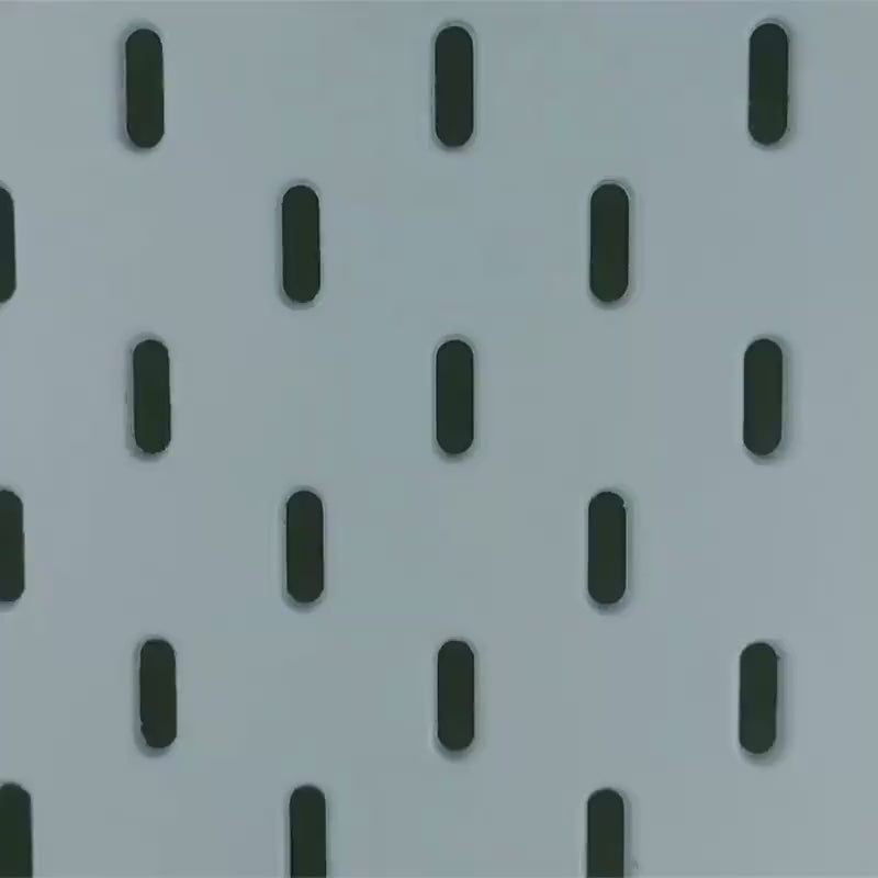 Video preview of an IKEA SKÅDIS pegboard showing how the hexagon minifigure displays mount and reposition on the board.