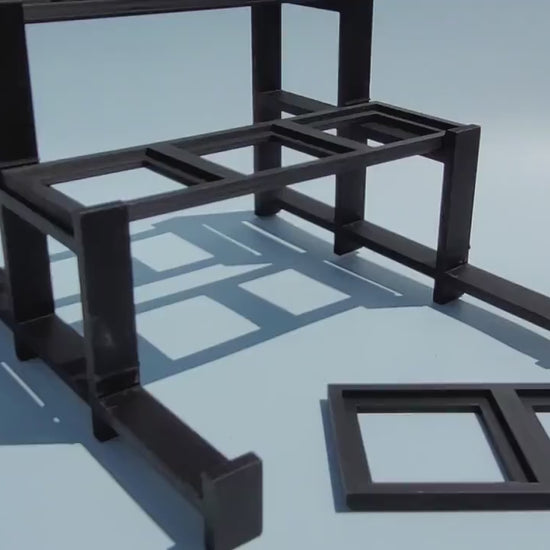 Assembly video of a Display stand for LEGO Brickheadz