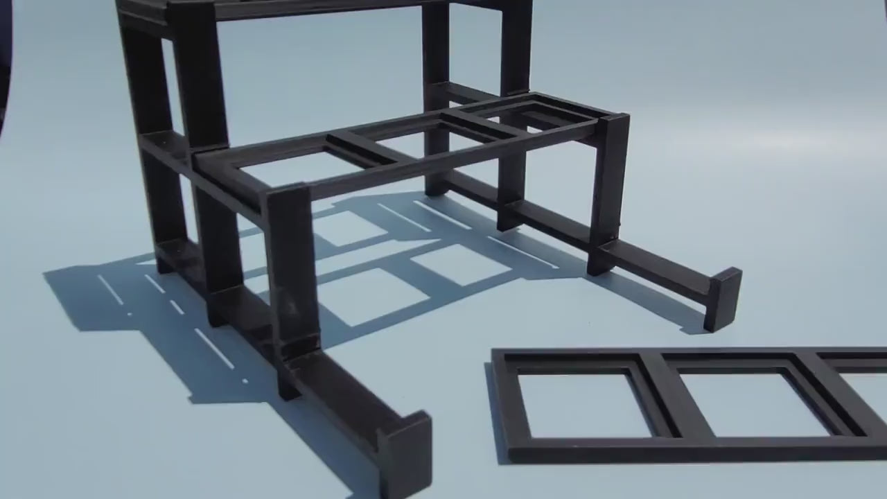 Assembly video of a Display stand for LEGO Brickheadz